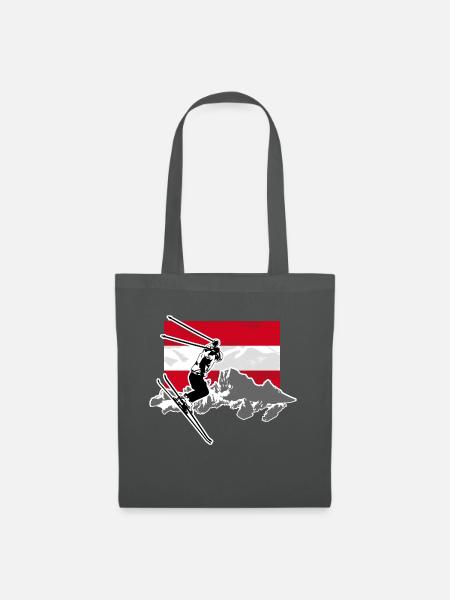 Austria Ski Alpine - Stoffbeutel - Graphite