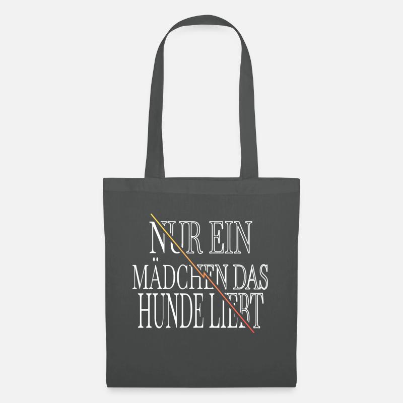 humor lieben windhund geburtstag tier spruch - Stoffbeutel - Graphite
