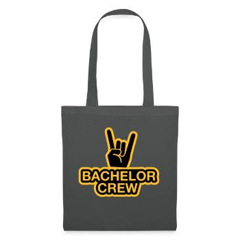 Bachelor Crew - JGA T-shirt - JGA Shirt - bachelor - Sac en tissu - gris graphite - Devant