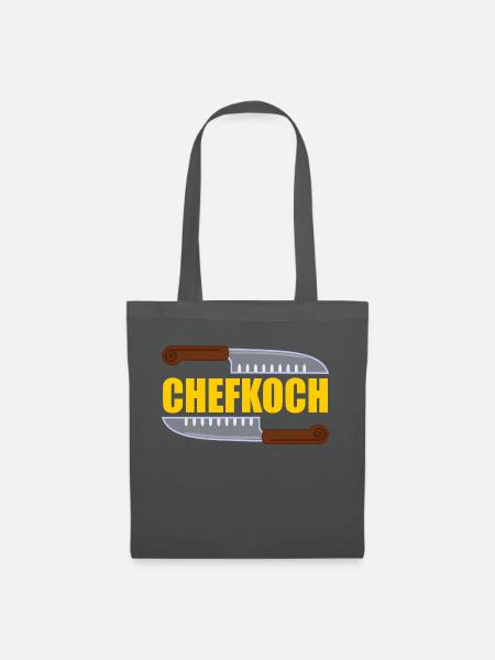 Chefkoch - Stoffbeutel - Graphite