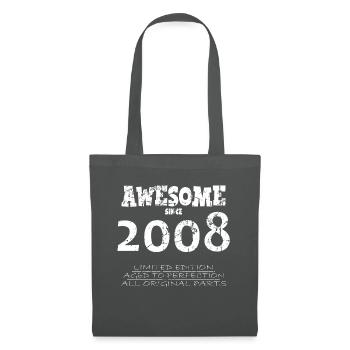 2008 - Legendary 16th Anniversary - Tote Bag - graphite grey - Front