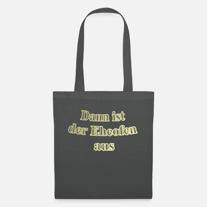 Eheofen aus - Stoffbeutel - Graphite