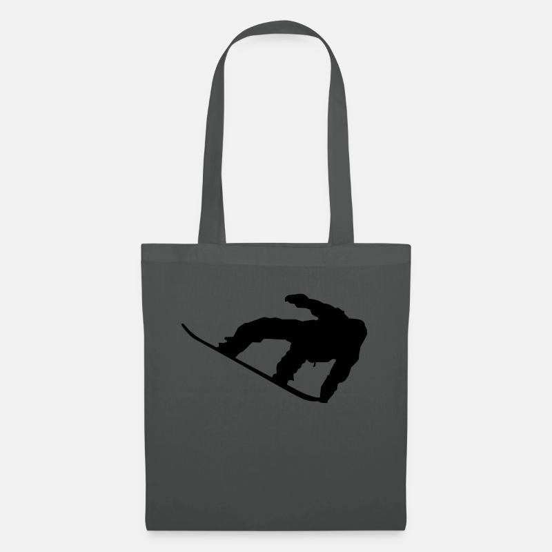 Cooler Snowboarder - Stoffbeutel - Graphite