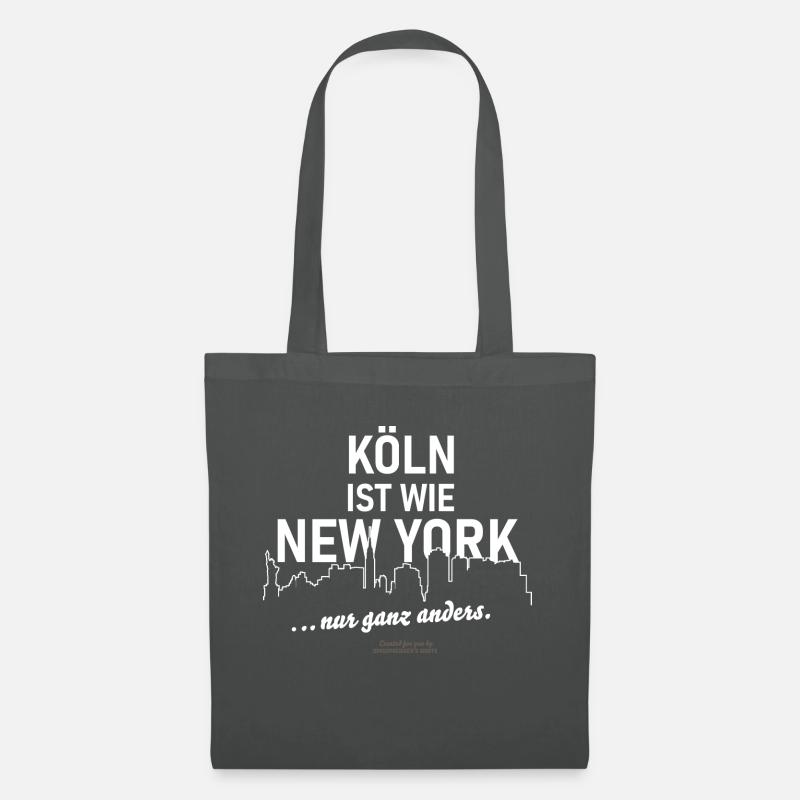 Köln - Stoffbeutel - Graphite