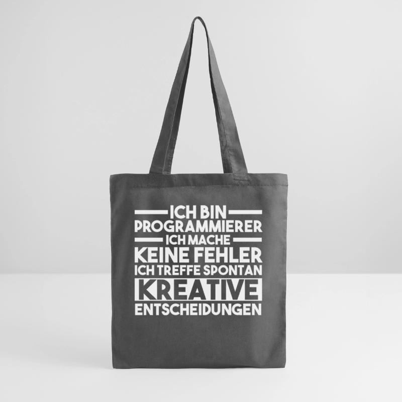 Programmieren Entwickler Coder Programmierer Stoffbeutel
