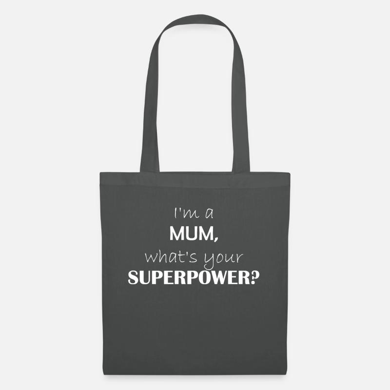 Im a Mum - Stoffbeutel - Graphite
