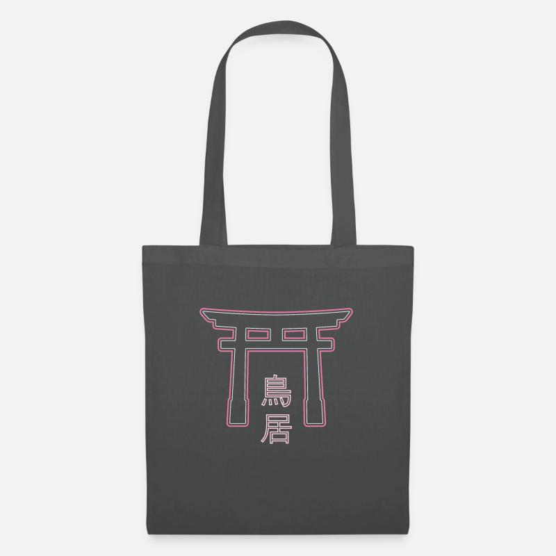 Torii Pink - Stoffbeutel - Graphite