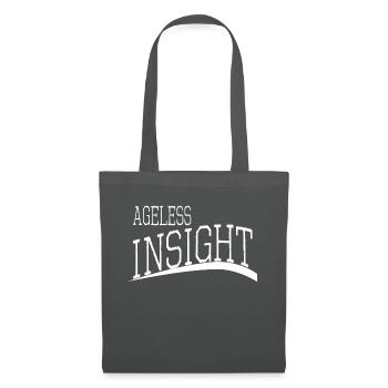 birthday present idea wisdom community - Tote Bag - graphite grey - Front