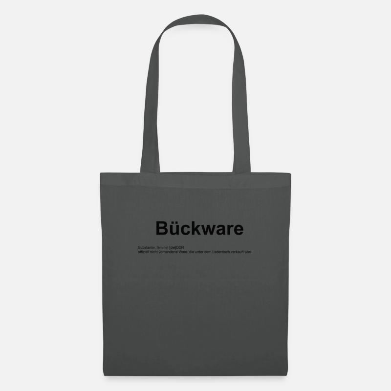 Bückware - Sac en tissu - gris graphite