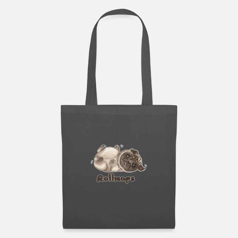 rollmops - Stoffbeutel - Graphite