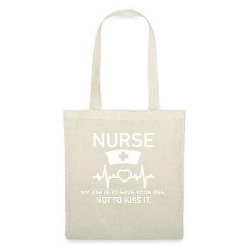 Nurse Krankenschwester Corona - Tote Bag - nature - Front