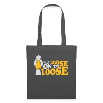 goose on the loose - Stoffbeutel - Graphite - Vorne