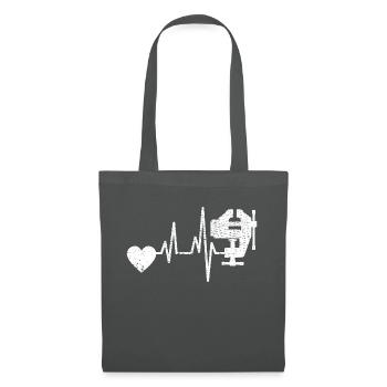 Carpenter Carpenter Planer Craftsman Joinery - Tote Bag - graphite grey - Front