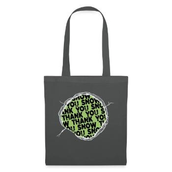couples present idea computer birthday - Tote Bag - graphite grey - Front