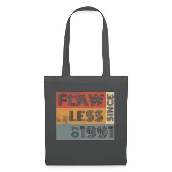 33. Anniversaire sans faille depuis 07/1991 - Sac en tissu - gris graphite - Devant