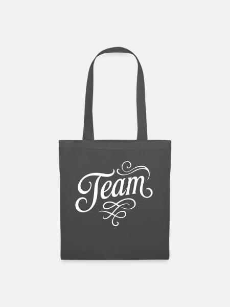 Team Elegant - Stoffbeutel - Graphite