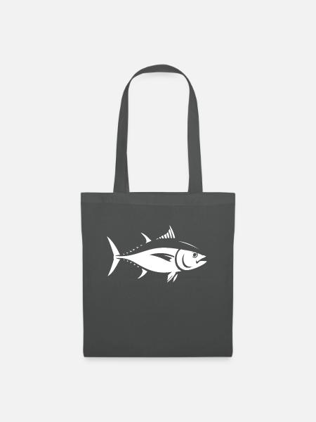 Thunfisch - Stoffbeutel - Graphite