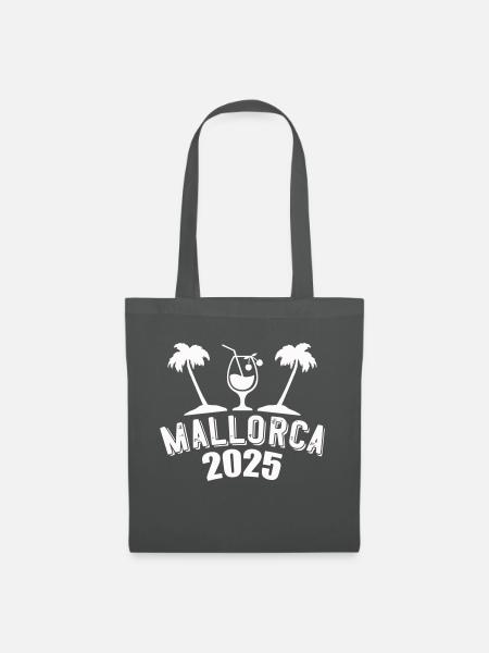 mallorca 2025 - Stoffbeutel - Graphite