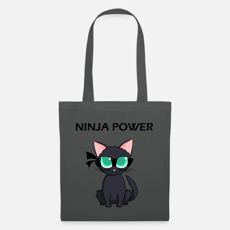 Ninja Warrior - Ninja Power - Stoffbeutel - Graphite