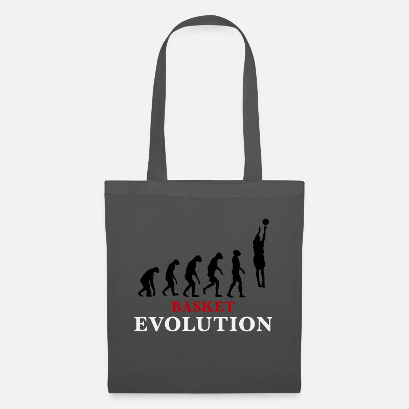 Basket Evolution Sports et humour 3c - Sac en tissu - gris graphite