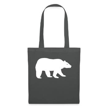 Eisbär - Stoffbeutel - Graphite - Vorne