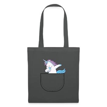 Unicorn in your pocket - Tote Bag - graphite grey - Front