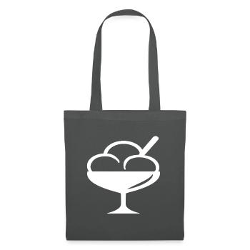 sundae - Tote Bag - graphite grey - Front