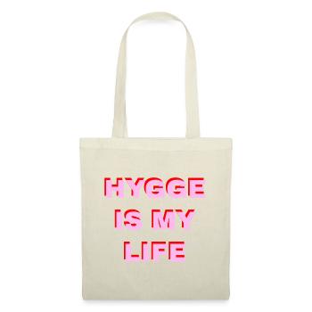 Hygge Is My Life - Sac en tissu - nature - Devant