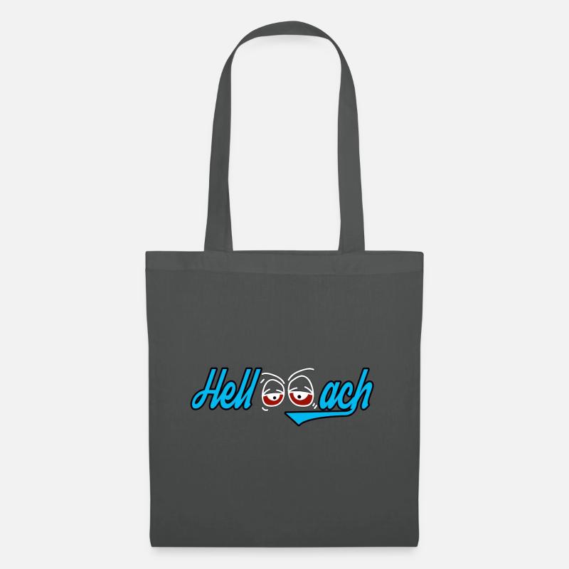 Hellwach - Stoffbeutel - Graphite