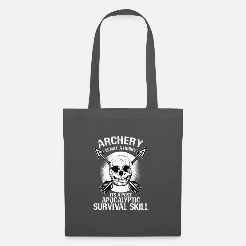Archery is not a hobby - Stoffbeutel - Graphite