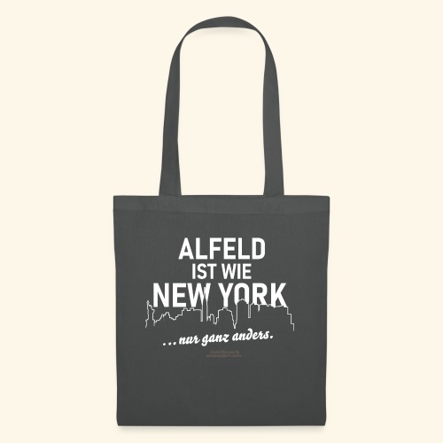Alfeld ist wie New York - Stoffbeutel