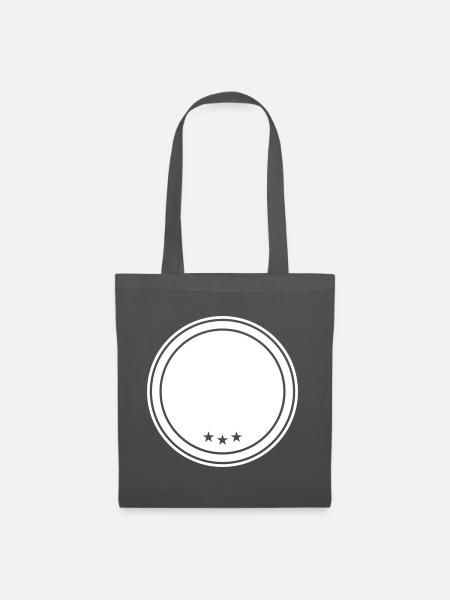 kreis emblem - Stoffbeutel - Graphite