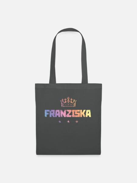 Franziska - Stoffbeutel - Graphite
