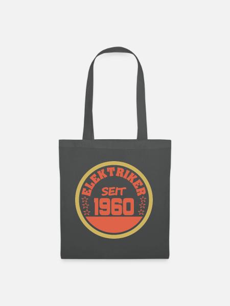 60er - Stoffbeutel - Graphite