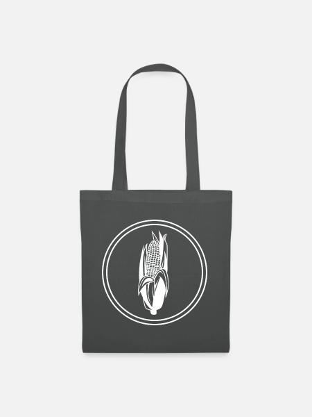 Mais symbol - Stoffbeutel - Graphite