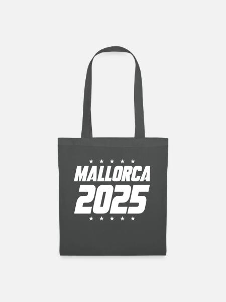 Mallorca 2025 - Stoffbeutel - Graphite