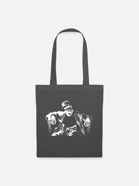 gangster - Stoffbeutel - Graphite