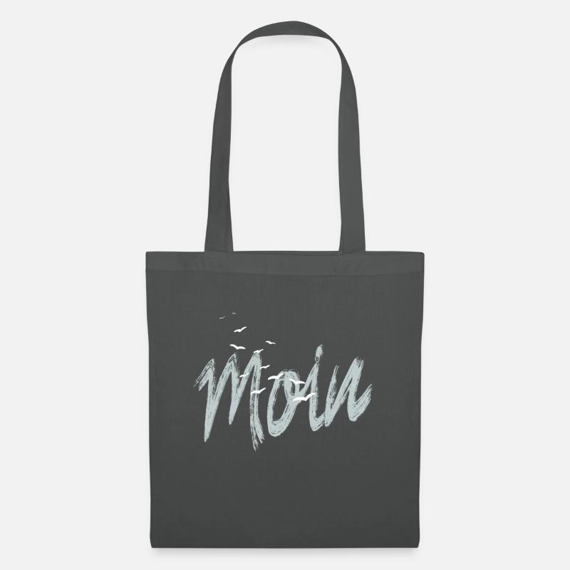 Moin Möwen - Stoffbeutel - Graphite