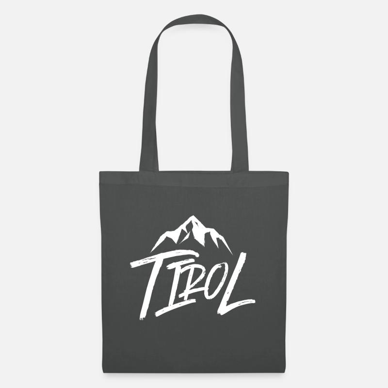 tirol berg - Stoffbeutel - Graphite