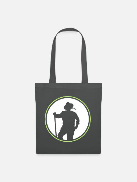 farmer kreis - Stoffbeutel - Graphite