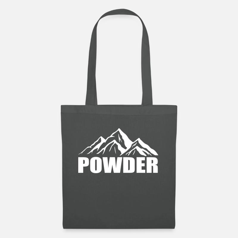 Snowboard Snowboarder - Stoffbeutel - Graphite