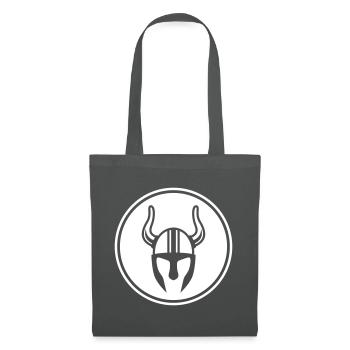 Viking Helmet - Tote Bag - graphite grey - Front