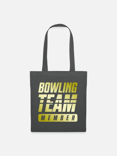 Bowling Team - Stoffbeutel - Graphite