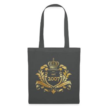18ème anniversaire Semper Verum - Créé 05/2007 - Sac en tissu - gris graphite - Devant