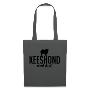 KEESHOND what else - Tote Bag - graphite grey - Front
