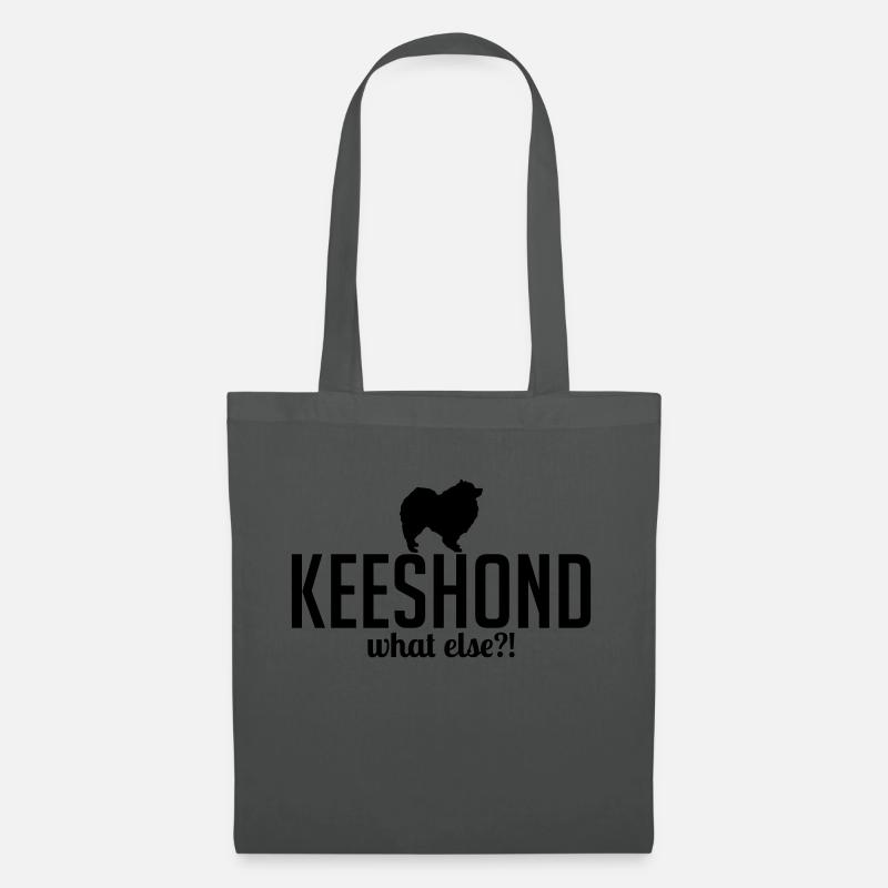 KEESHOND what else - Stoffbeutel - Graphite