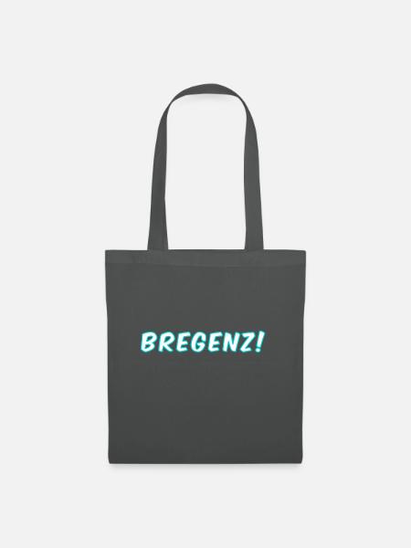 Bregenz Stadt Österreich - Stoffbeutel - Graphite