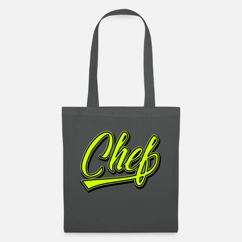 Chef Geschenkidee - Stoffbeutel - Graphite