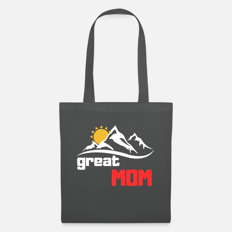 tolle Mama - Stoffbeutel - Graphite