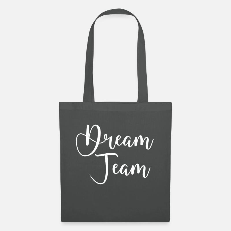 dream team - Stoffbeutel - Graphite